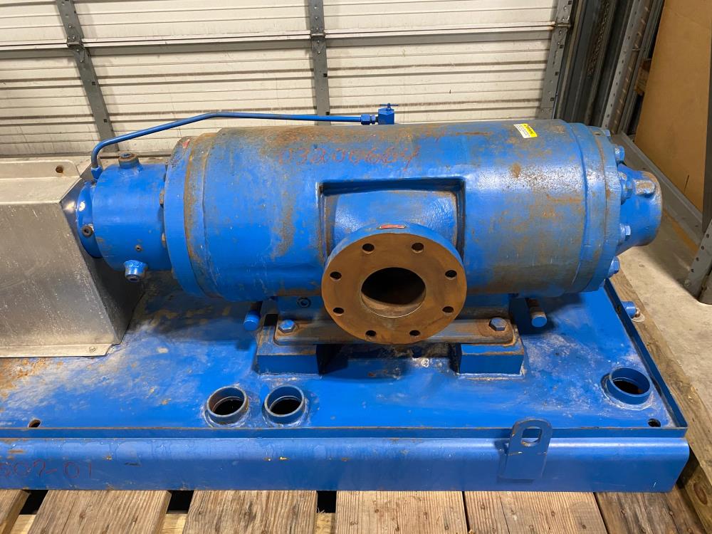 IMO Screw Pump, 3043/1488 W/ Reliance Electric A-C Motor,  1785 RPM, 125 HP